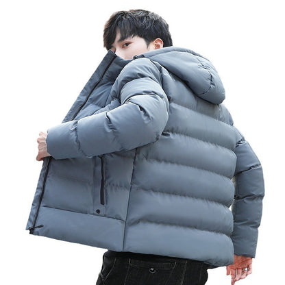 Winter Fleece-lined Sport Puffer Jacket The Seasons Streetwear