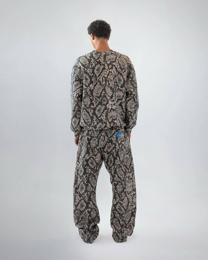 Retro Snake Skin 2-Piece Tracksuit