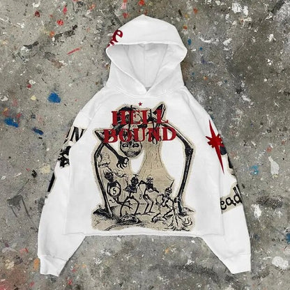 Squad Gothic Graphic Hoodie - The Seasons Streetwear