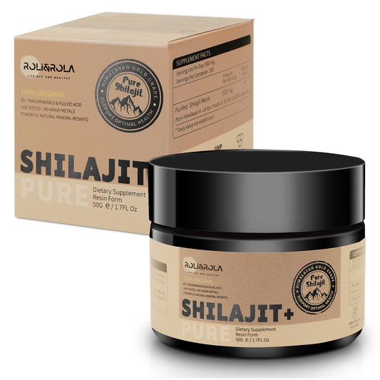 Pure Himalayan Shilajit Resin 50g - Purest Organic Sourced