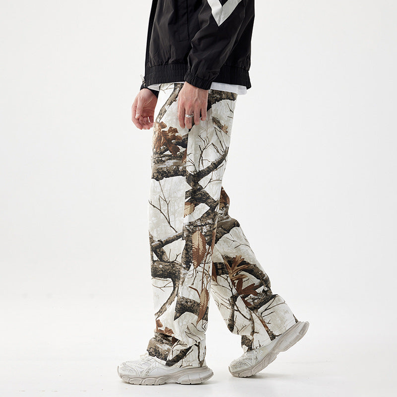 Winter Camouflage Straight Jeans The Season Streetwear