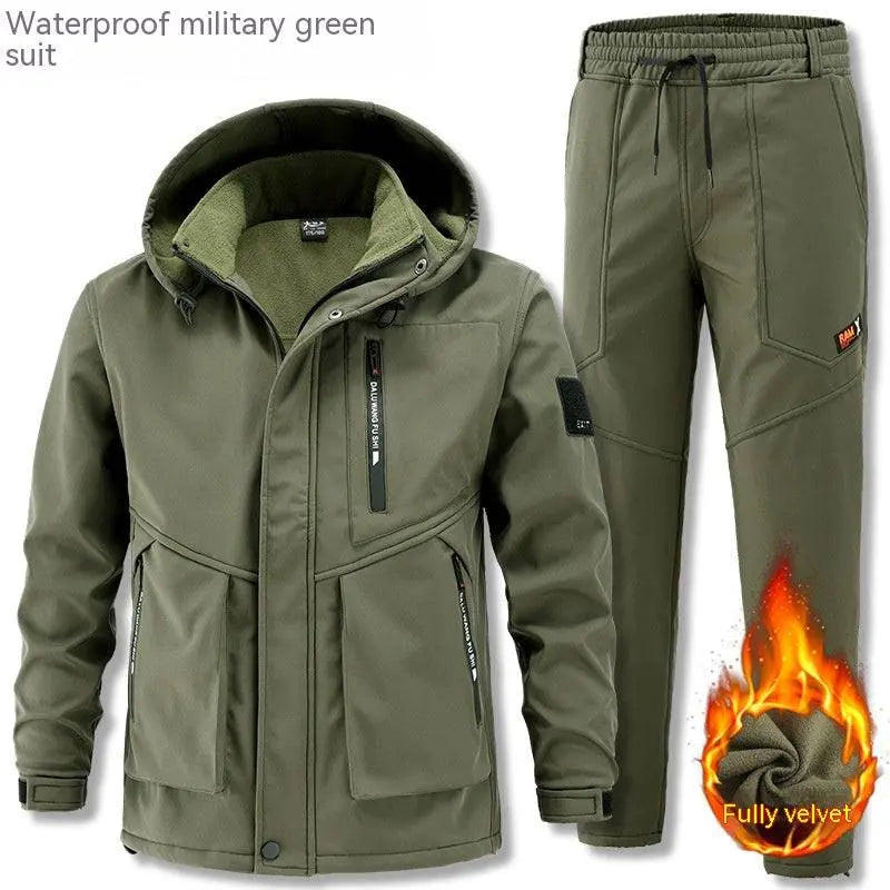 4 Season All-Weatherproof Fleece-Lined Suit- Jacket & Pants - The 4 Season Clothing Brand