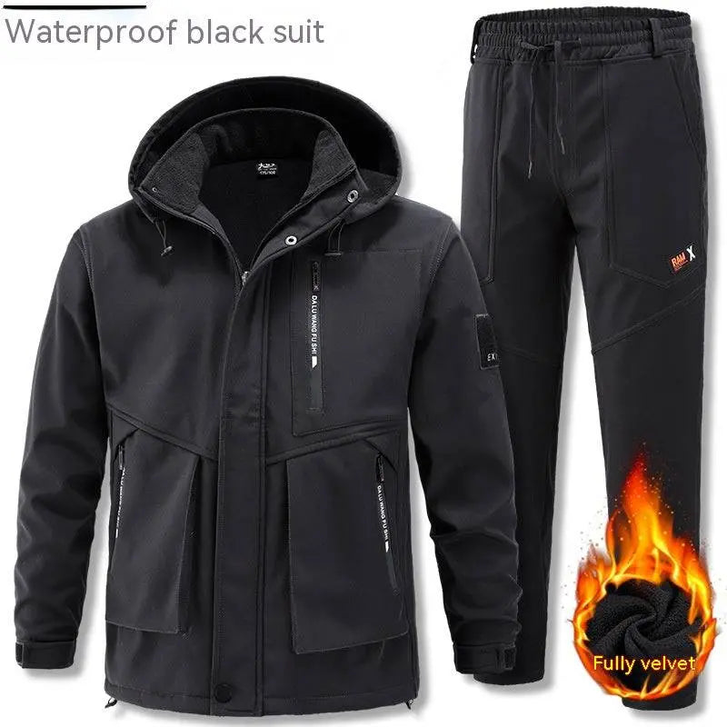 4 Season All-Weatherproof Fleece-Lined Suit- Jacket & Pants - The 4 Season Clothing Brand