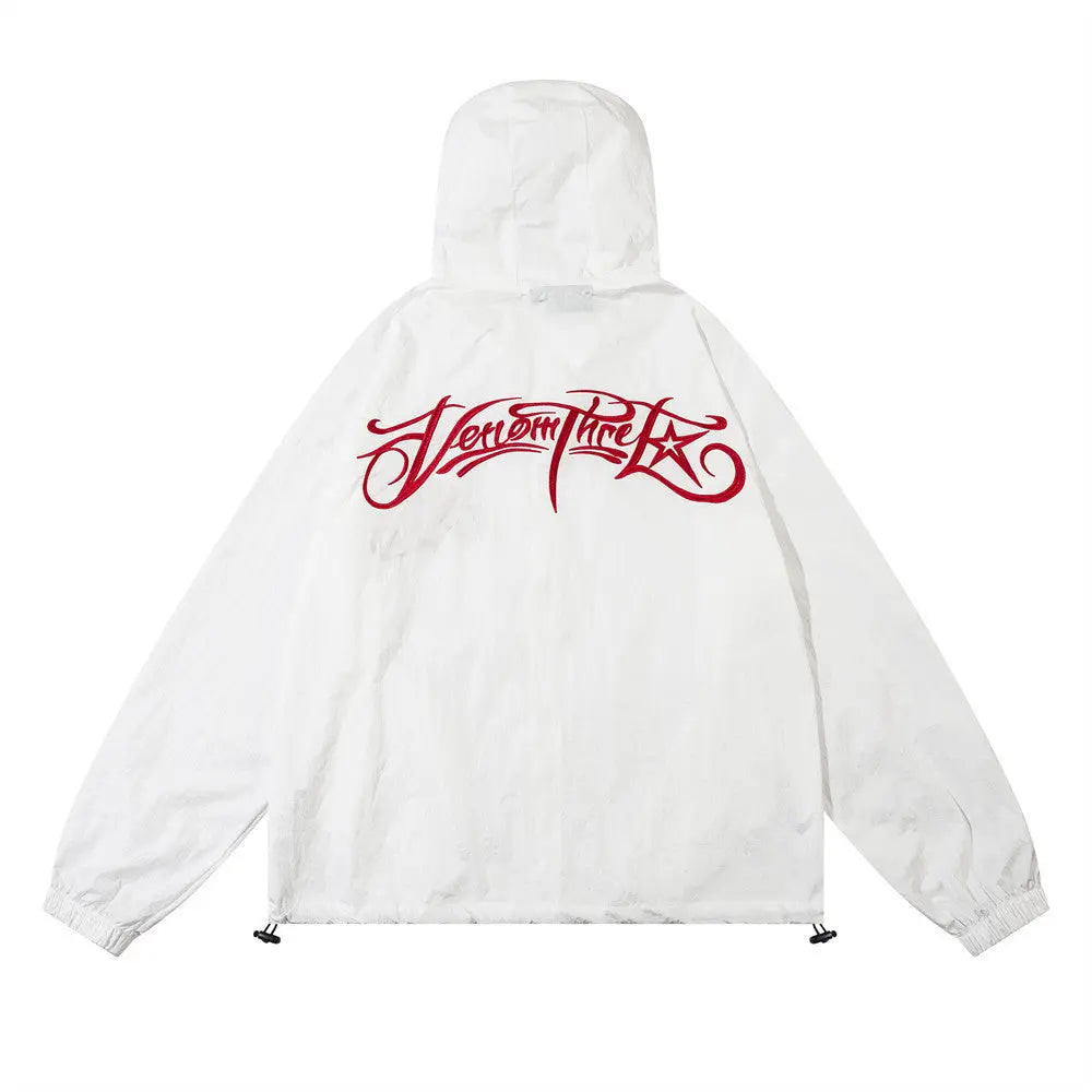 4 Season Printed Windbreaker The 4 Season Clothing Brand