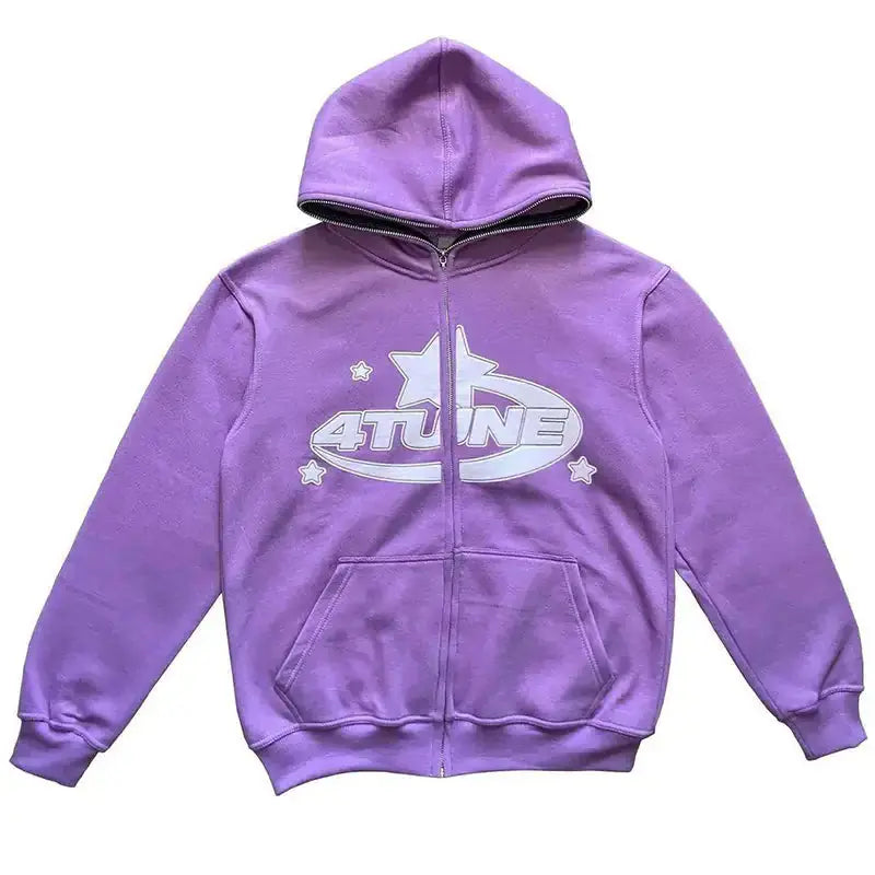 4 Tune ZipUp Hoodie The 4 Season Clothing Brand