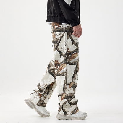 Winter Camouflage Straight Jeans The Season Streetwear