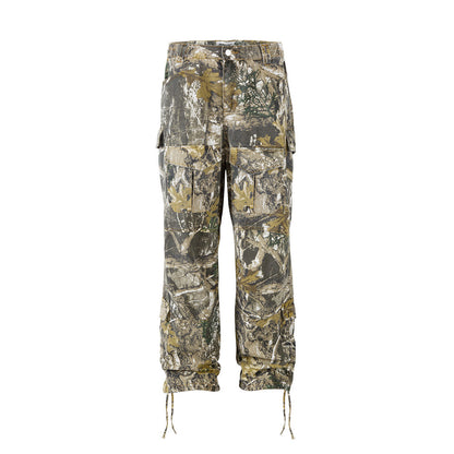 Camouflage Straight Classic Cargo Pants The Seasons Streetwear