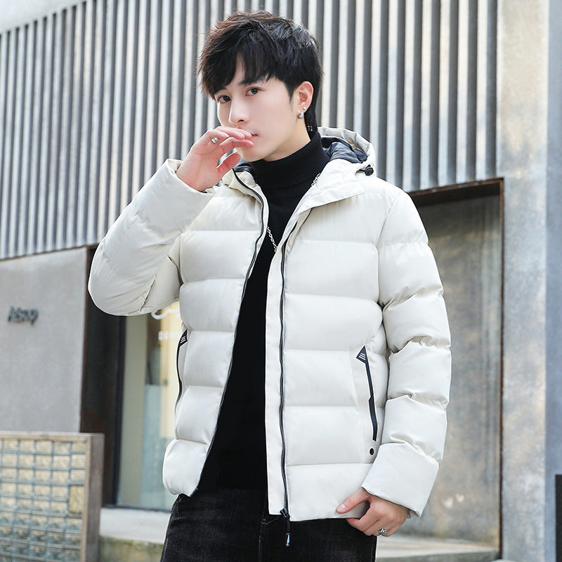 Winter Fleece-lined Sport Puffer Jacket The Seasons Streetwear