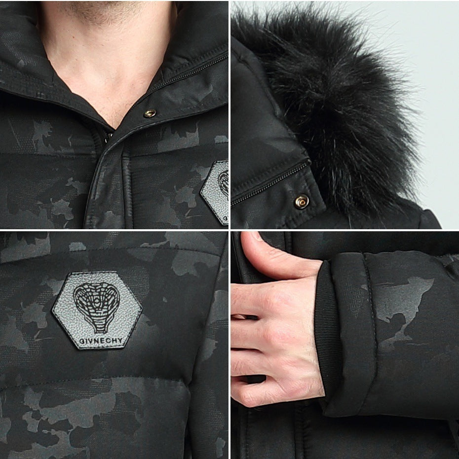 Winter Cashmere Fur Collar Parka Jacket - Givenchy Edition The Seasons Streetwear