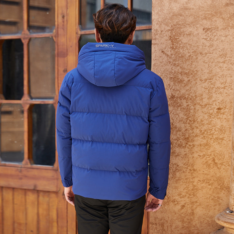 Sentinel Solid Color Cashmere Puffer Jacket The Seasons Streetwear