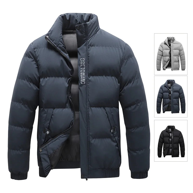 Men's Winter Puffer Jacket The Seasons Streetwear