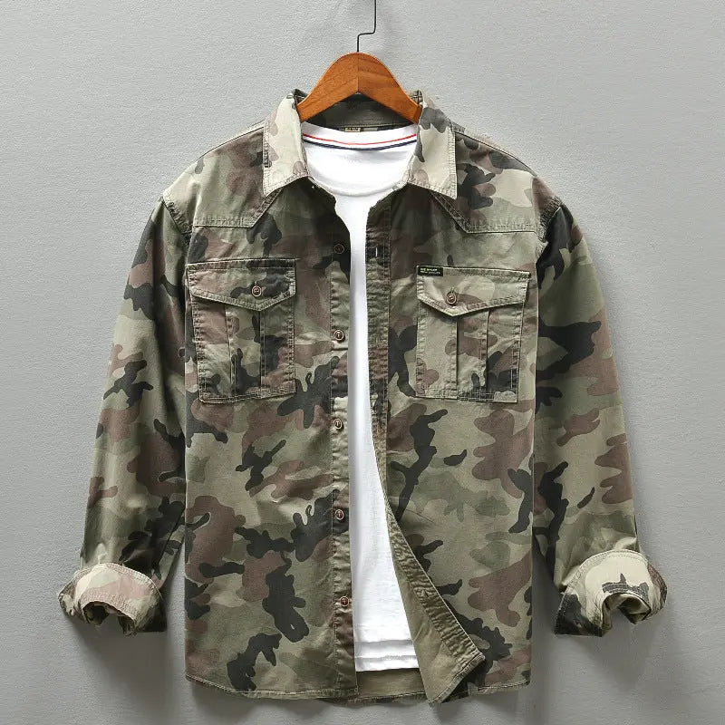 American Camouflage Workwear Shirt The 4 Season Clothing Brand