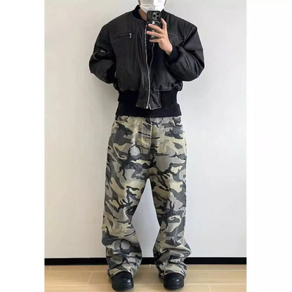 American Flared Camouflage Pants The 4 Season Clothing Brand