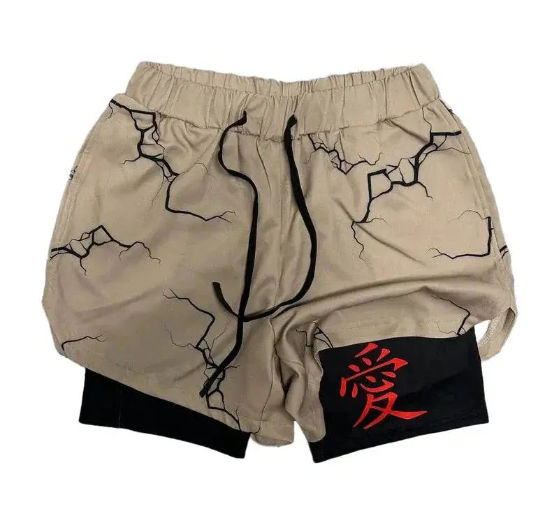 Anime Performance Shorts The 4 Season Clothing Brand