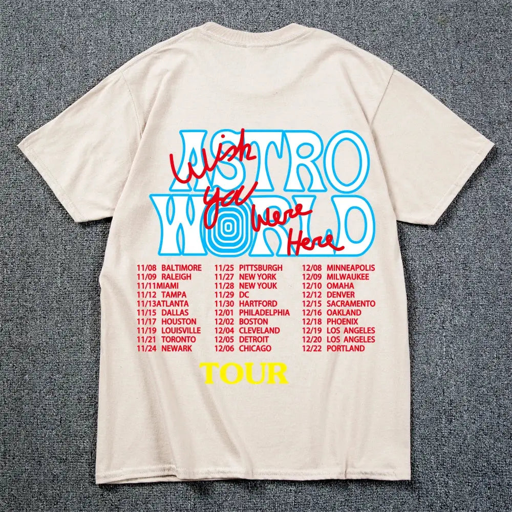 Astro World Graphic T-Shirt The 4 Season Clothing Brand