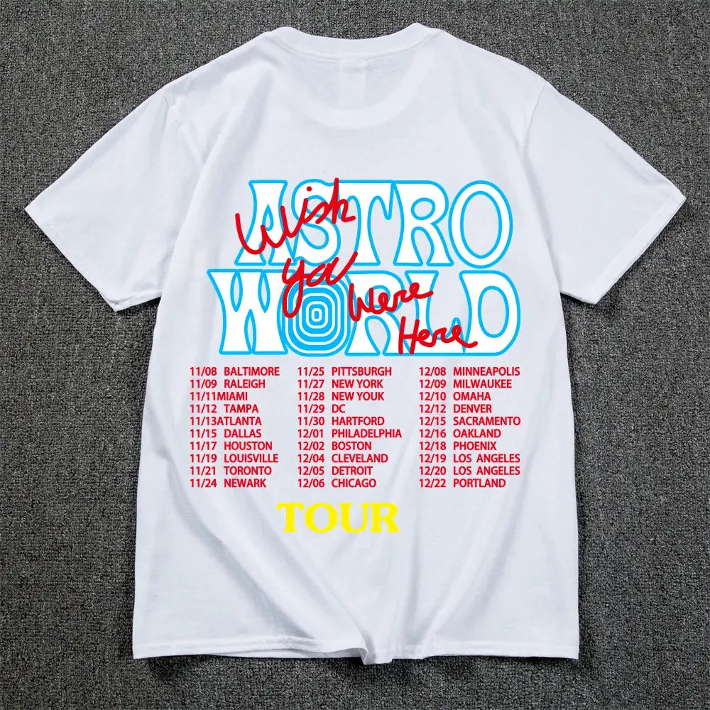 Astro World Graphic T-Shirt The 4 Season Clothing Brand