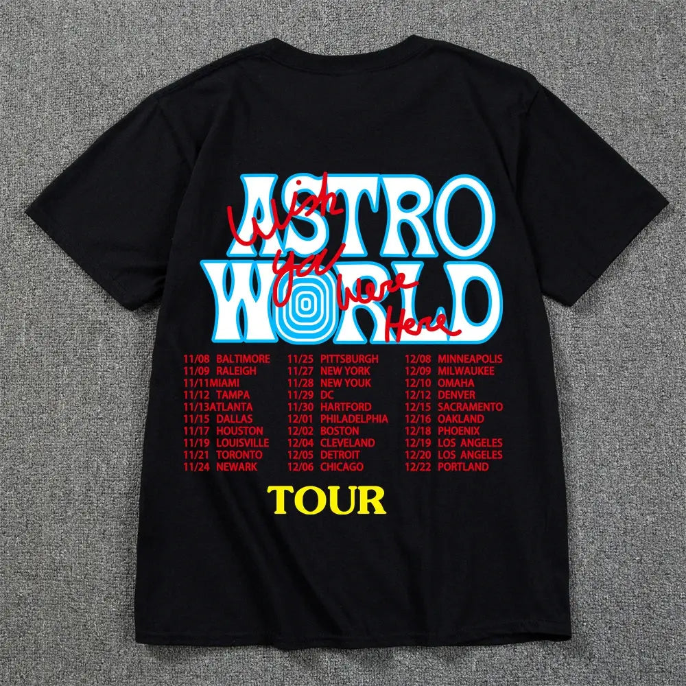 Astro World Graphic T-Shirt The 4 Season Clothing Brand