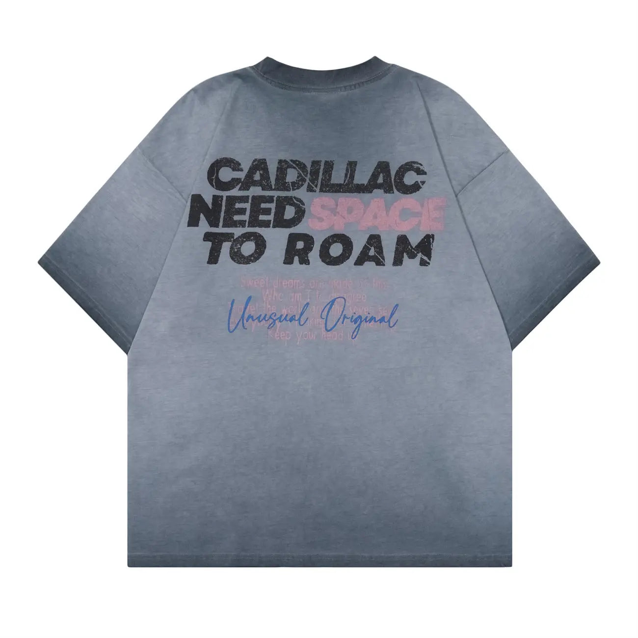 Cadillac Graphic Washed T-shirt The 4 Season Clothing Brand