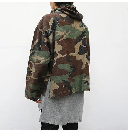 Camo Track Jacket The 4 Season Clothing Brand