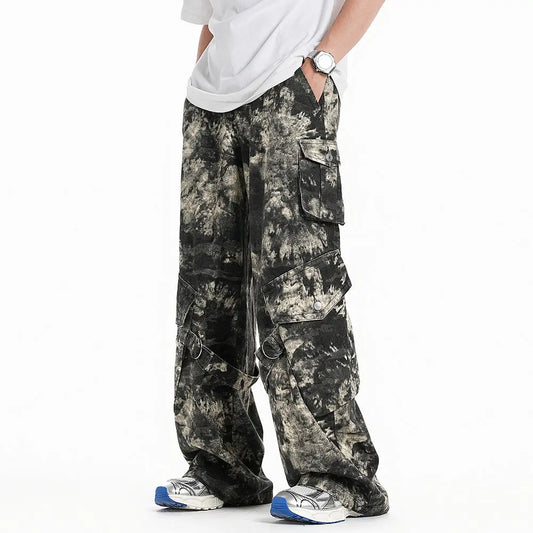 Camouflage Flare Cargo Pants The 4 Season Clothing Brand