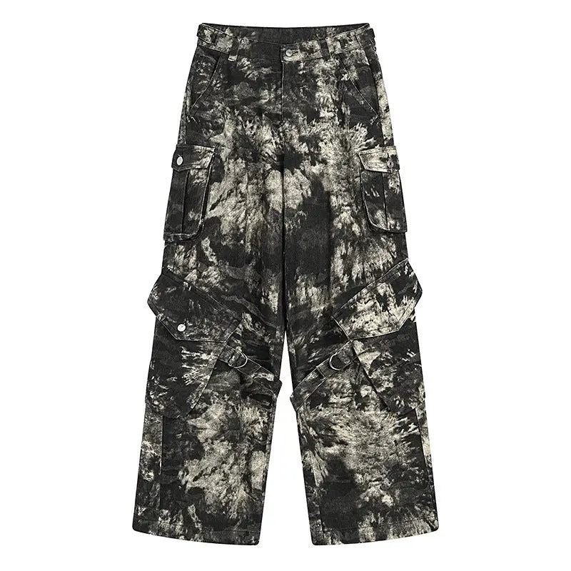 Camouflage Flare Cargo Pants The 4 Season Clothing Brand