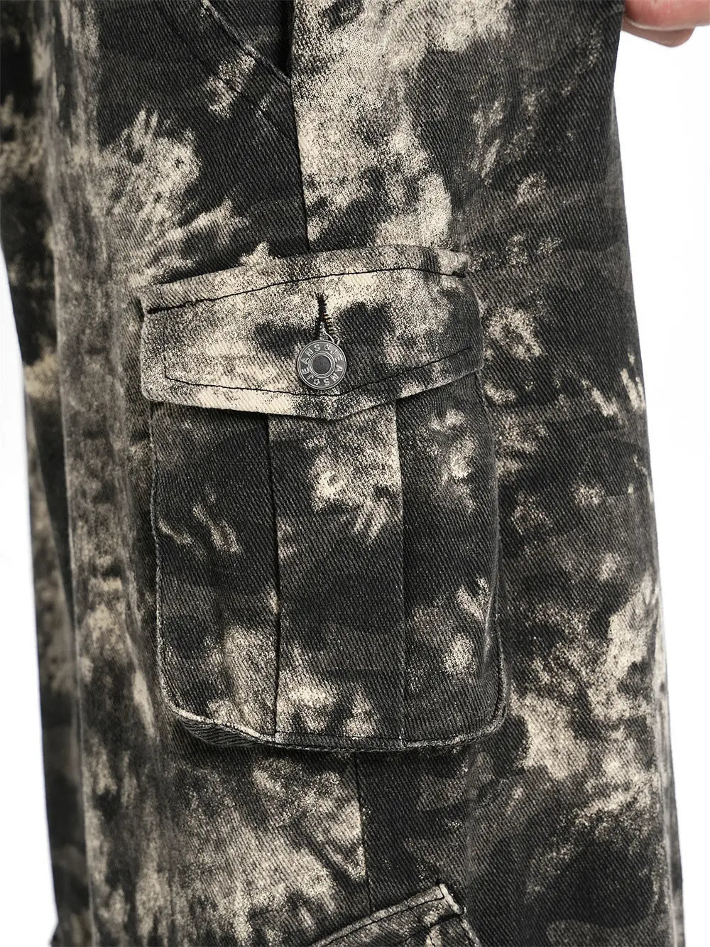 Camouflage Flare Cargo Pants The 4 Season Clothing Brand