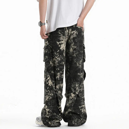 Camouflage Flare Cargo Pants The 4 Season Clothing Brand