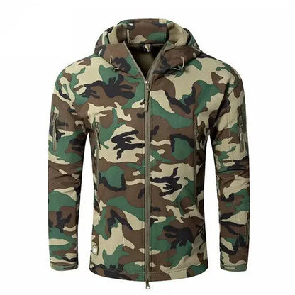 Camouflage Tactical Windbreaker The 4 Season Clothing Brand