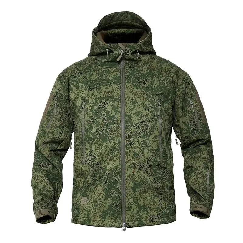 Camouflage Tactical Windbreaker - The Seasons Streetwear