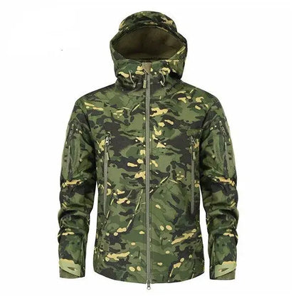 Camouflage Tactical Windbreaker - The Seasons Streetwear