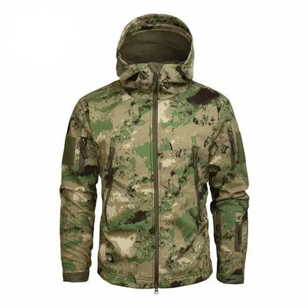 Camouflage Tactical Windbreaker - The Seasons Streetwear