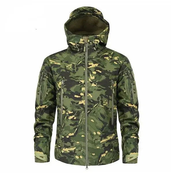 Camouflage Tactical Windbreaker The 4 Season Clothing Brand