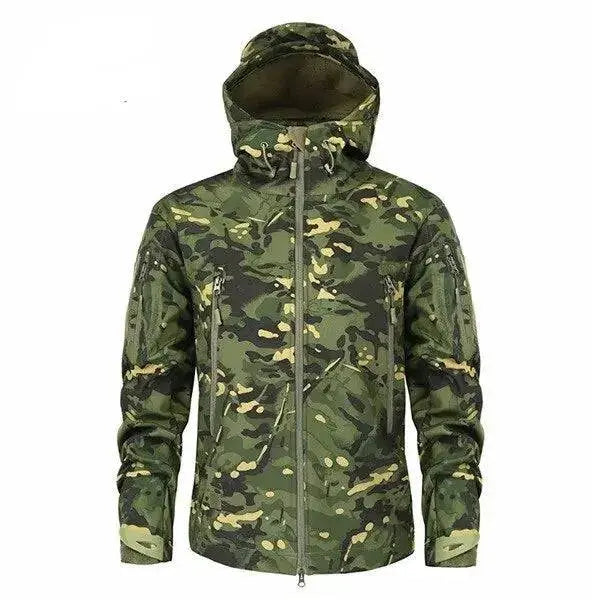 Camouflage Tactical Windbreaker - The 4 Season Clothing Brand