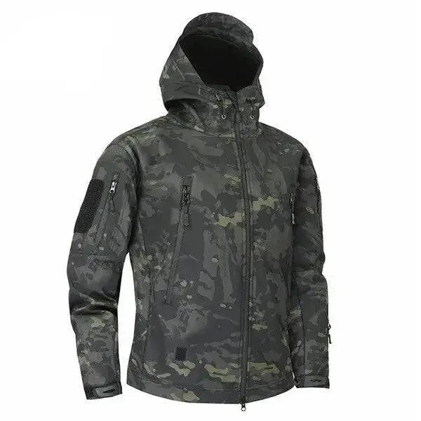 Camouflage Tactical Windbreaker - The 4 Season Clothing Brand