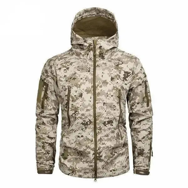 Camouflage Tactical Windbreaker - The 4 Season Clothing Brand