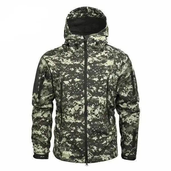 Camouflage Tactical Windbreaker - The 4 Season Clothing Brand