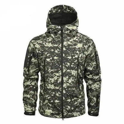 Camouflage Tactical Windbreaker - The 4 Season Clothing Brand