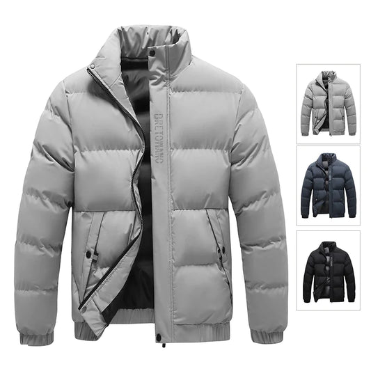 Men's Winter Puffer Jacket The Seasons Streetwear