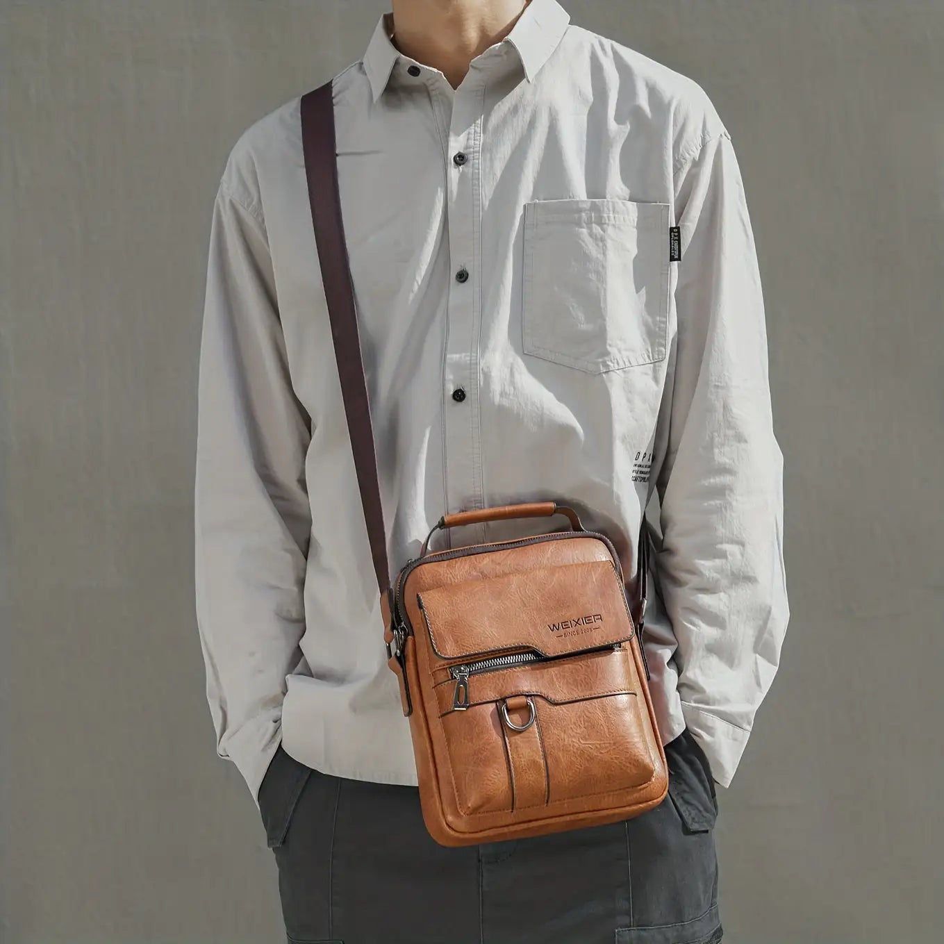 Vintage Messenger Bag - The Seasons Streetwear