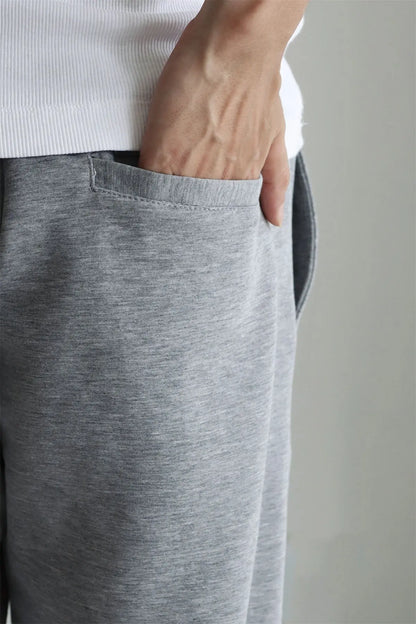 Classic Simple Drawstring Loose Casual Sweatpants The 4 Season Clothing Brand