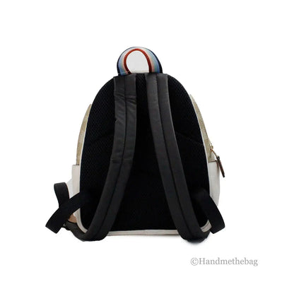 Coach Mini Court Signature Coated Canvas Pear Motif Backpack - The 4 Season Clothing Brand