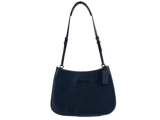 Coach (CP101) Penelope Black Leather Shoulder Bag - The 4 Season Clothing Brand