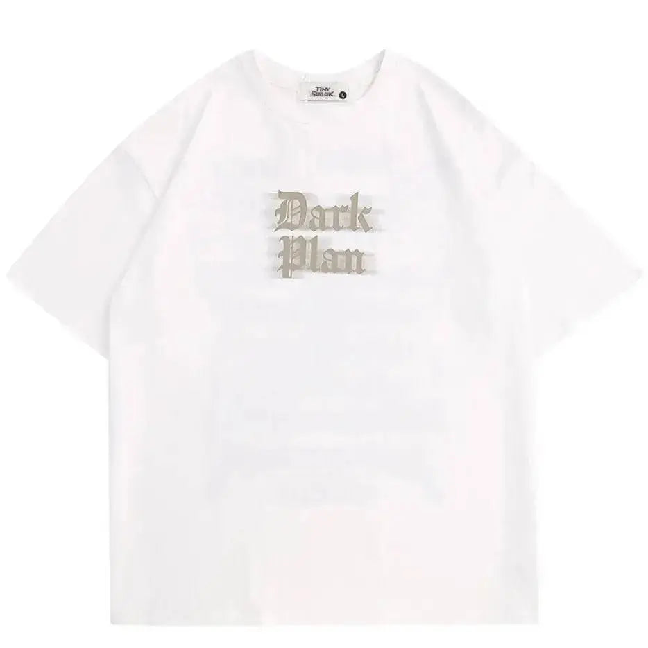 Dark Plan Oversized T-Shirt - The 4 Season Clothing Brand