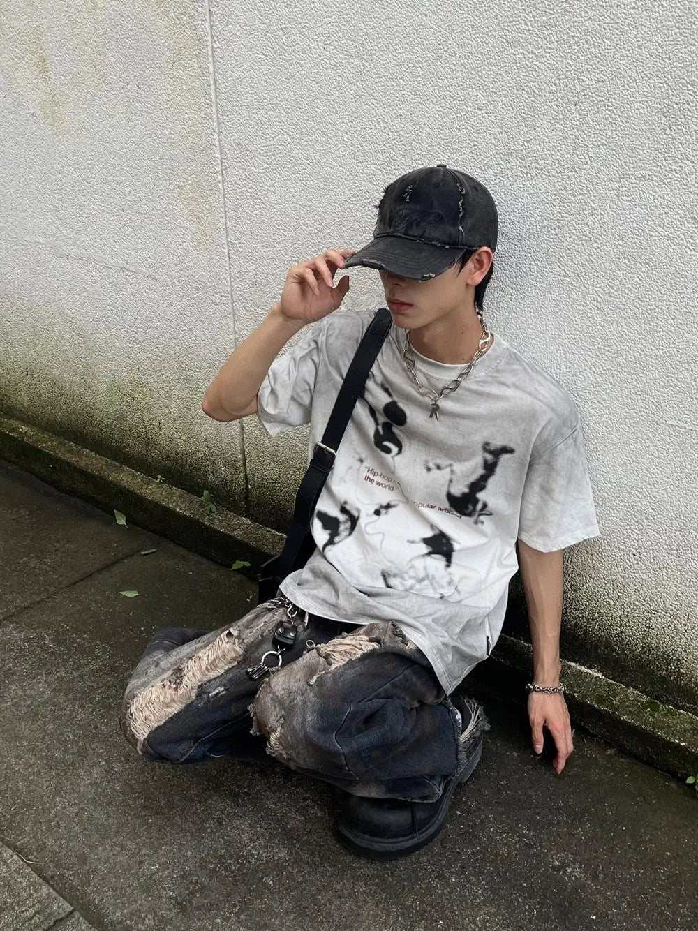 Distressed Graphic T-shirt The 4 Season Clothing Brand