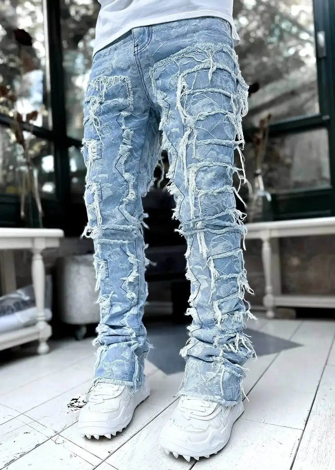 Exclusive Stacked Jeans The 4 Season Clothing Brand