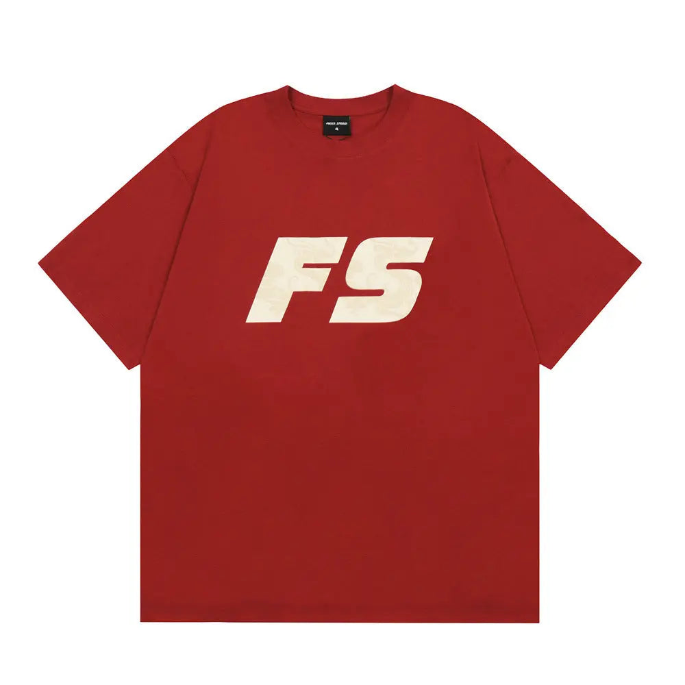 FS Dragon Gradient Printed T-Shirt The 4 Season Clothing Brand