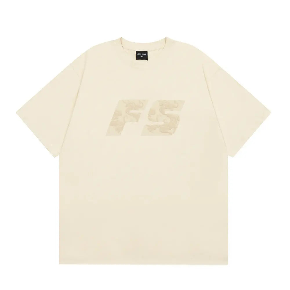 FS Dragon Gradient Printed T-Shirt The 4 Season Clothing Brand