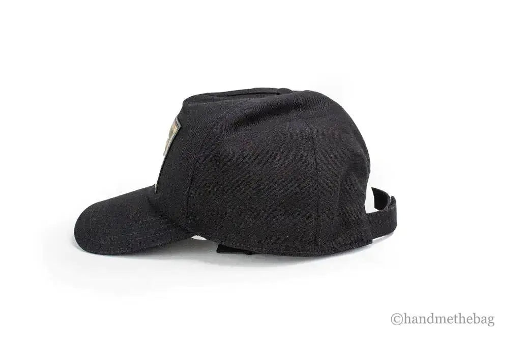 Fendi X Versace Fendace Black Cotton Adjustable Baseball Hat - The 4 Season Clothing Brand