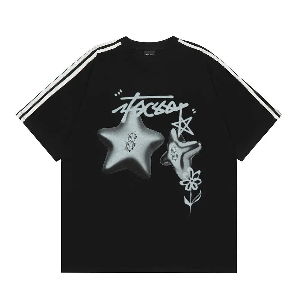 Focssy 3D Graphic T-Shirt The 4 Season Clothing Brand