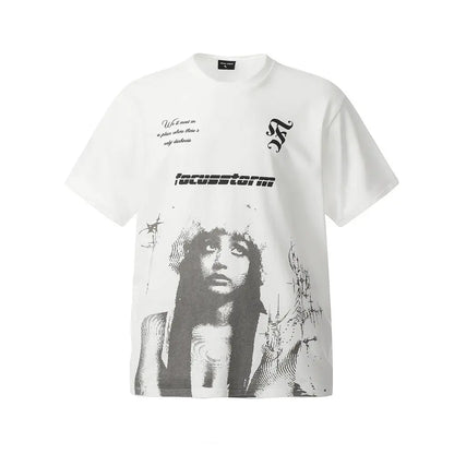 Focus Storm Graphic Printed T-shirt The 4 Season Clothing Brand